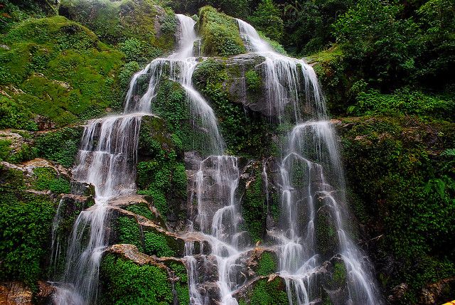 Bakthang Waterfall Temples Vibhaga